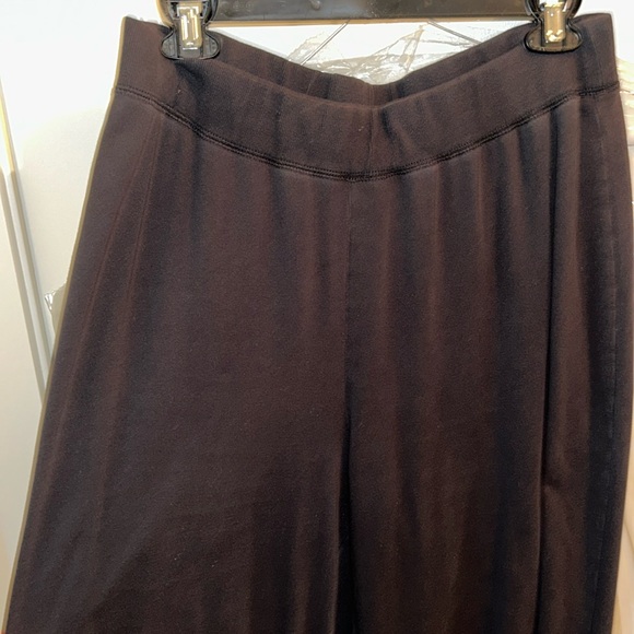 100% Cotton Black pants. Wide leg and soft. GUC - Picture 1 of 6